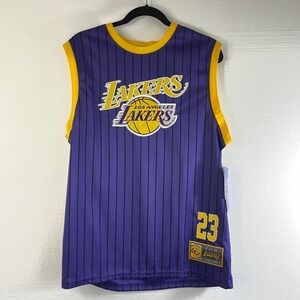 Ultra Game NBA Los Angeles Lakers LeBron James #23‎ Sleeveless Jersey Mens Lg